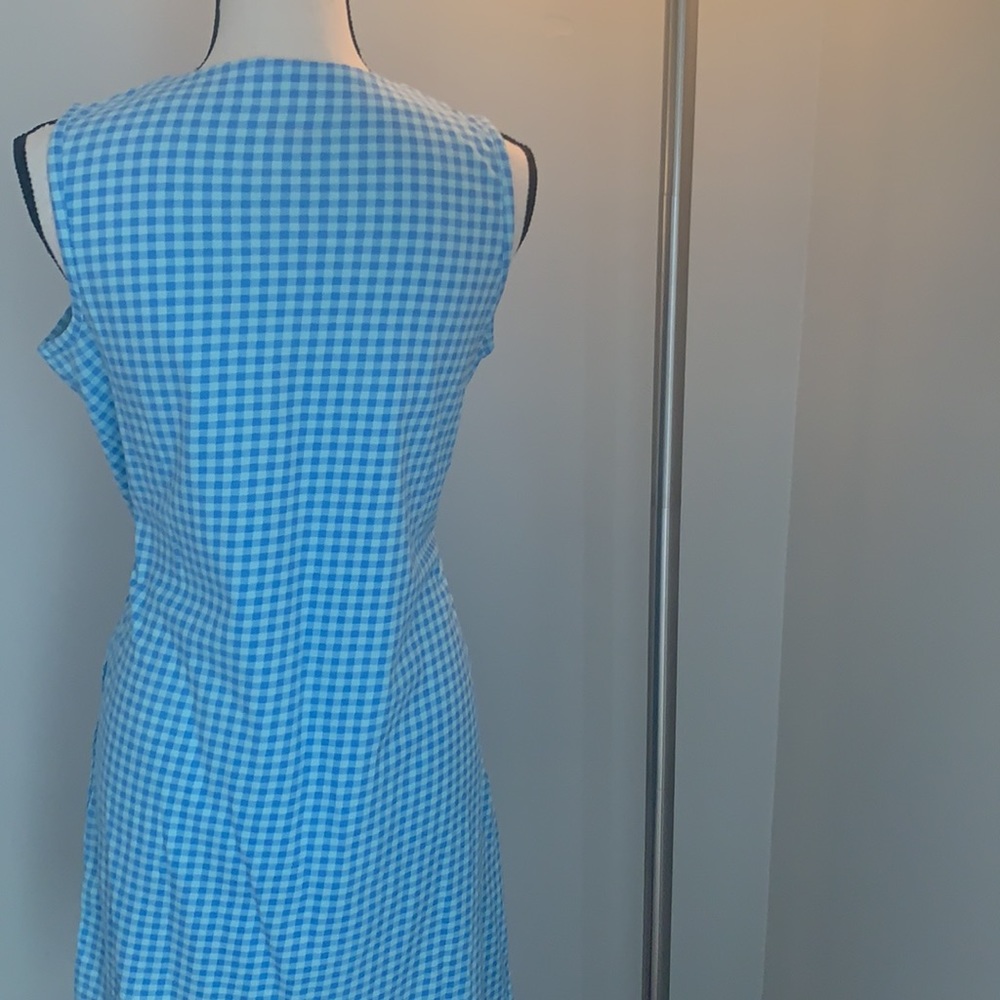 Lands End gingham dress NWOT - Picture 6 of 6